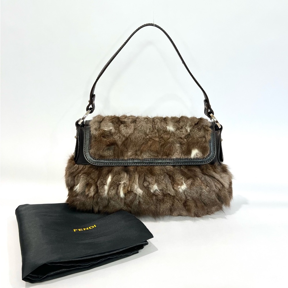 ✨SOLD✨ Fendi Brown Fur Shoulder Bag